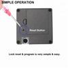 Durable Anti-Theft Electronic Drawer Locks Invisible Sensor RFID NFC Cabinet Lock Polished Plastic Hidden Electronic Drawer