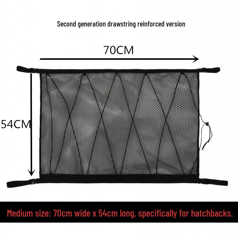 Adjustable Double-Layer Roof Storage Net for SUVs and Tents