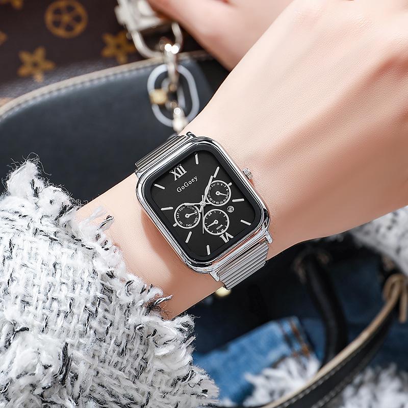 New Fashion Ladies Men Square Watch Female Quartz Wristwatch Dropshipping Reloj De Mujer