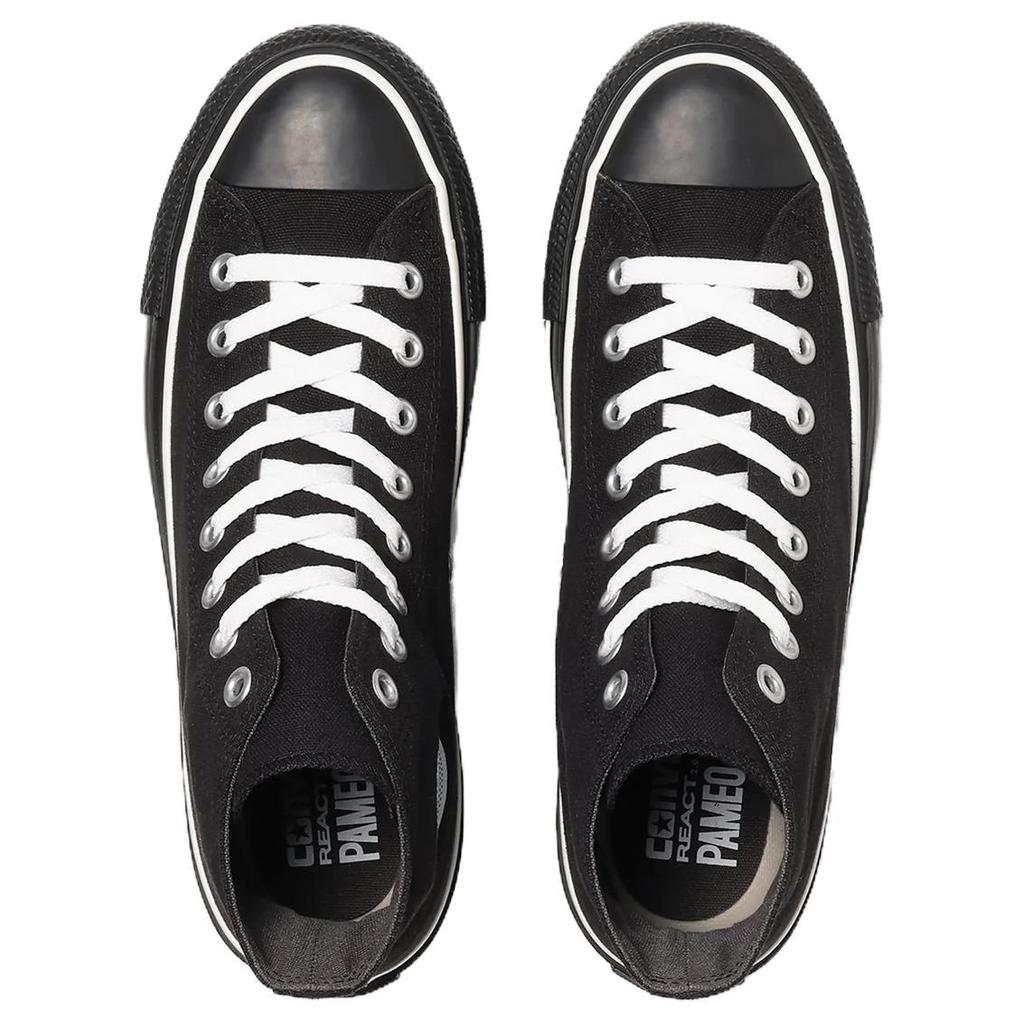Converse All Star Stage Hi Comfortable Versatile Durable High-Top Canvas Shoes Women sneaker Black 31311660