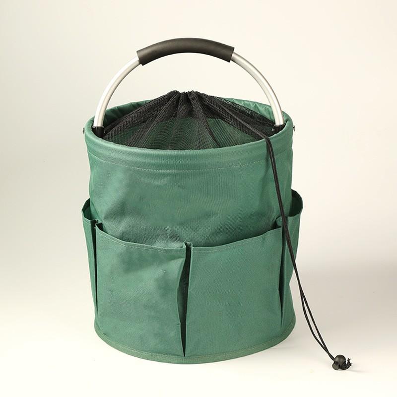 17L Multipurpose Storage Organizer Bag Foldable Picnic Tote for Outdoor Camping Grocery Shopping Home Cleaning Carry