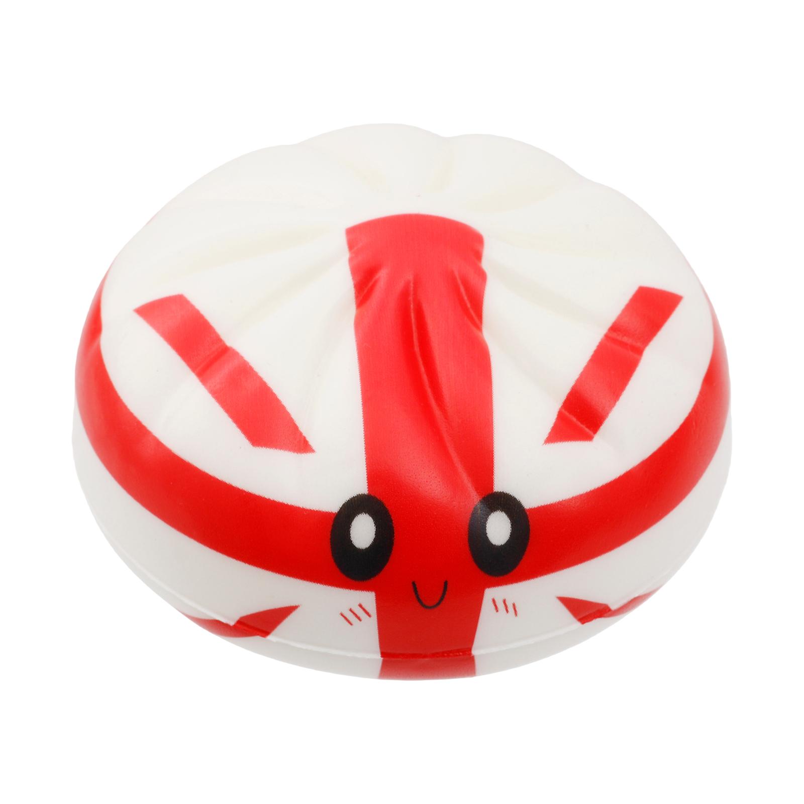 

Squishy Bun Toy Soft Slow Rising Stress Relief Squeeze Toy Simulation Food Shape Sensory Decompression Toy for Adults Kids One Size