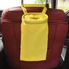 Car Garbage Bin Oxford Cloth Black Auto Trash Bag Hanging Seat Back Storage Bag Trash Can Organizer Car Accessories