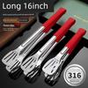 ZISIZ 316 Stainless Steel Food Tongs
