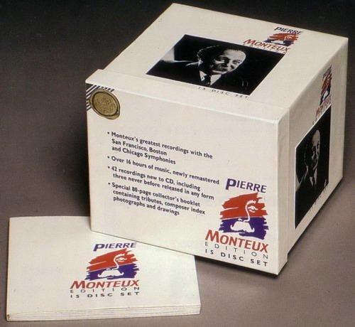 

CD PIERRE MONTEUX - Pierre Monteux Edition 09026618932 BMG 1994 US Classical Used