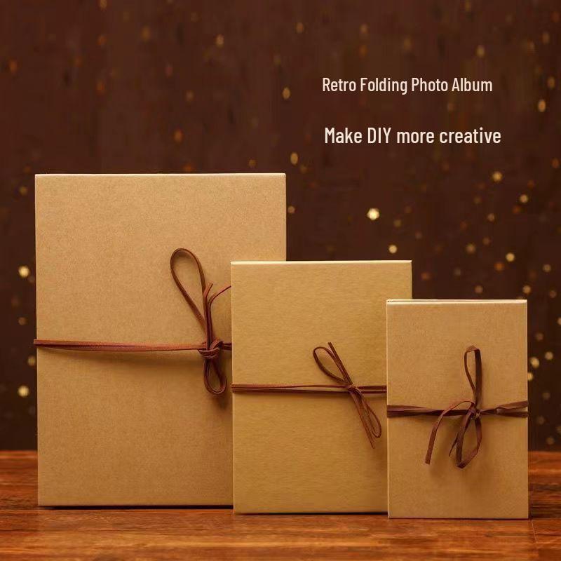 Original Accordion Folding DIY Photo Album for Handmade Gifts
