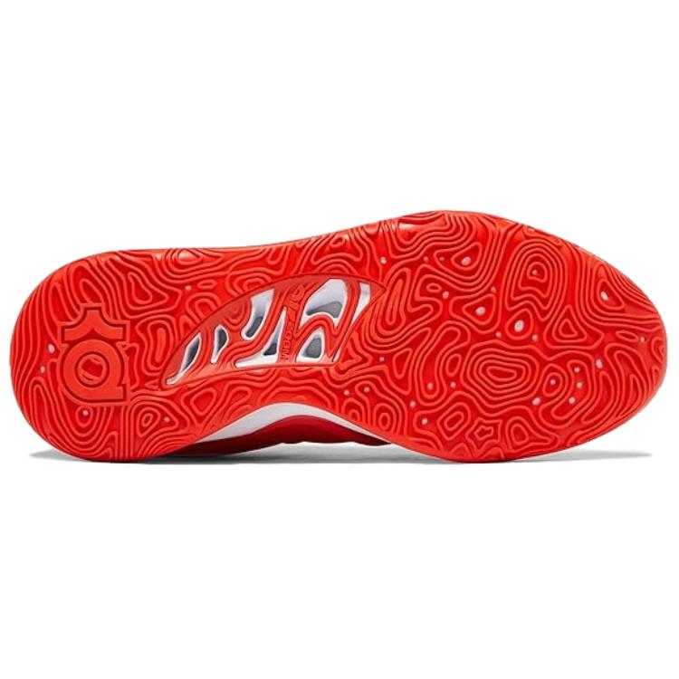 Nike KD 15 TB Team Orange Unisex Sneakers White DX6648-802