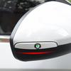 4 ks Ochranný proužek proti kolizi dveří auta Samolepka na ochranu zpětného zrcátka Pro Škoda Octavia Superb Rapid Kodiaq Karoq Fabia Kamiq Roomster Citigo
