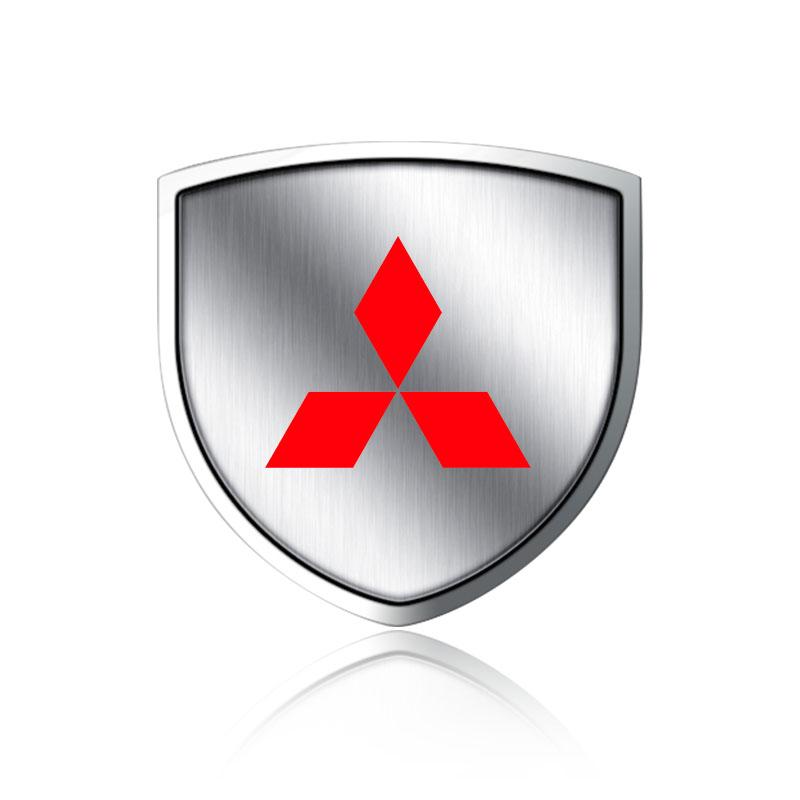 

Metal emblem Auto Decor Decals Reflective Car Window Wiper Stickers For Mitsubishi ASX Lancer Outlander Pajero EVO EX Lancer