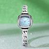High Value Blush Women'S Watch Niche High-End Oval Watch Women'S Light Luxury Fritillary Quartz Watch