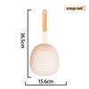 Large Food-Grade Colander Spoon for Dumplings and Noodles, Long Handle, Heat-Resistant Kitchen Strainer