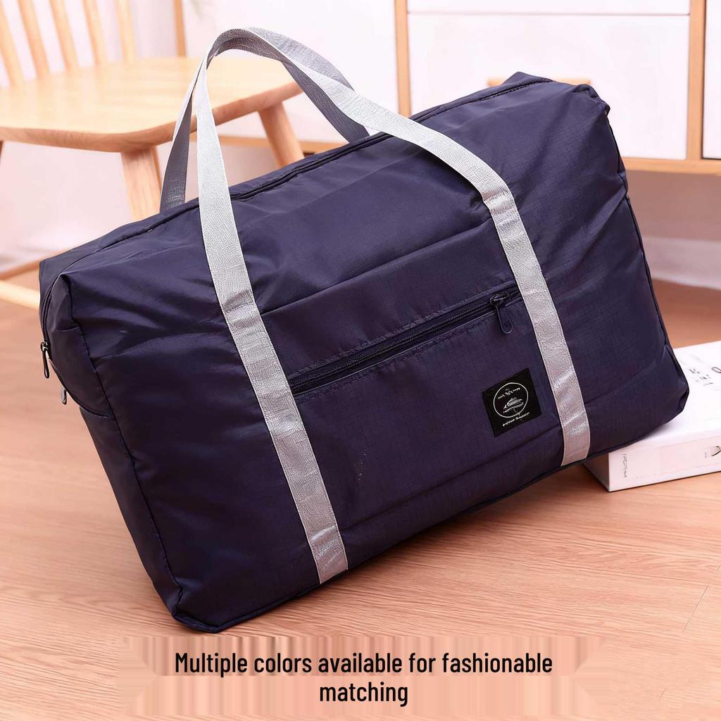 Large Foldable Pull-Handle Storage Bag for Travel and Organization