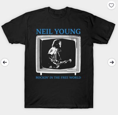 Klassisches Neil Young Fanwork T-Shirt