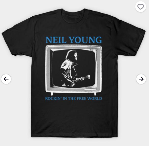 

classic neil young fanwork T-Shirt 4XL