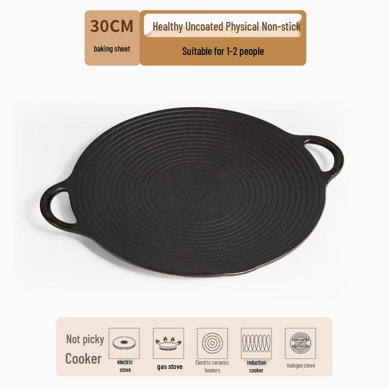 Mr. Jane Cast Iron Outdoor Griddle Pan
