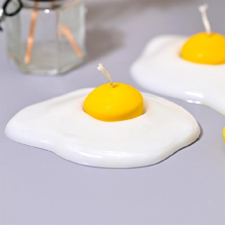 Multifuntional Silicone Mold Eggs Shape Easy Releasing Molds Silicone Texture for Candle Making and Artistic Home Decors