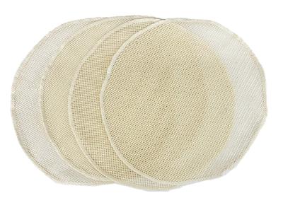 Plus One Steaming 30 X 30 4 Made In Japan Cloth, Japanese-made, Round, Approx. Cm, Pieces, 100% Cotton,