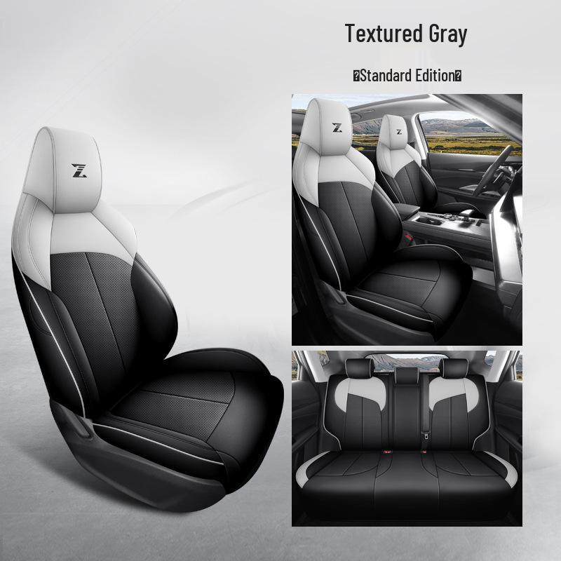 Oshan Z6 Universal Full Leather Car Seat Cushion, All-Season Model