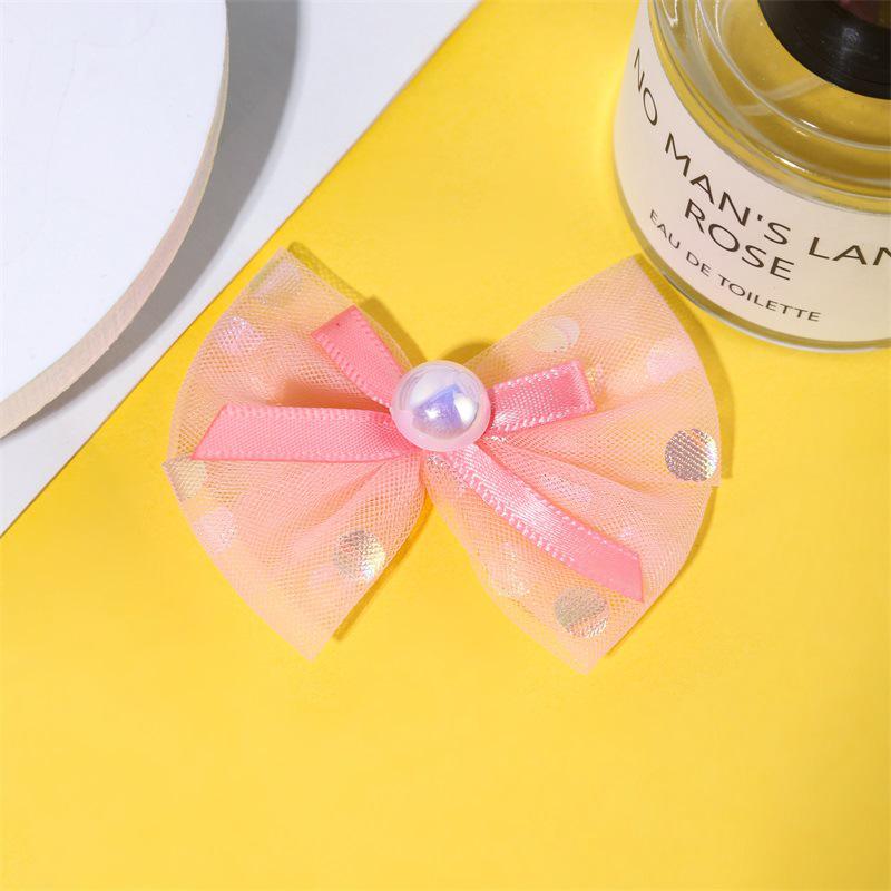 Beaded Mesh Bow DIY Children's Headdress & Jewelry Accessories