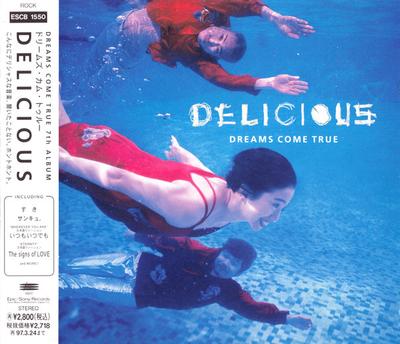 CD DREAMS COME TRUE  Delicious ESCB1550 Epic 1995 Japan ObiJapanese PopRock Used