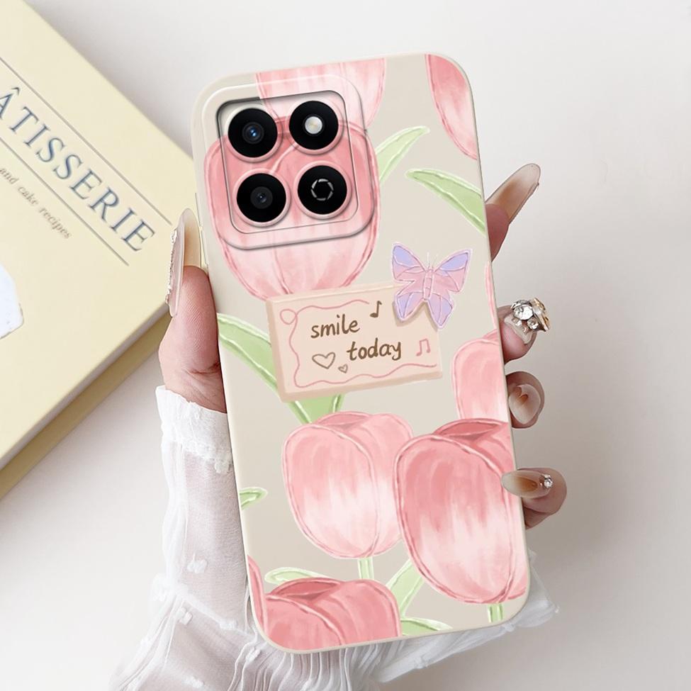 

For Honor Play 60 Plus Case X7C Luxury Fashion Cute Cartoon Girls Shockproof Silicone Back Cover For Honor X7C Phone Case Funda Play 60 Plus