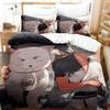 3D Gintama Bedding Set Anime Gintoki Sakata Bedding Set Printed With Pillowcase Duvet Cover Soft Queen King Size Bedclothes Home
