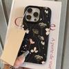 Frisches Blumendesign mit Litschi-Textur Silikon-Handyhülle Für iPhone 11 12 13 14 15 16 17 Pro Max Plus 17Air Weiche Hülle