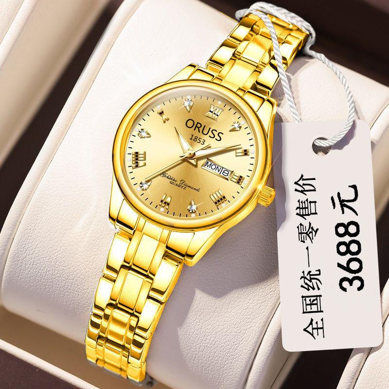 Chinese Style Medieval Small Fragrant Style Simple Temperament Retro Round Dial Small Exquisite Watch Female Style