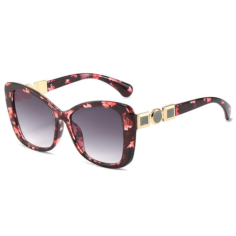 New Cat Eye Women Sunglasses Fashion Gradient Lens UV400 Protection Big Frame Designer Shades Female Oculos Feminino