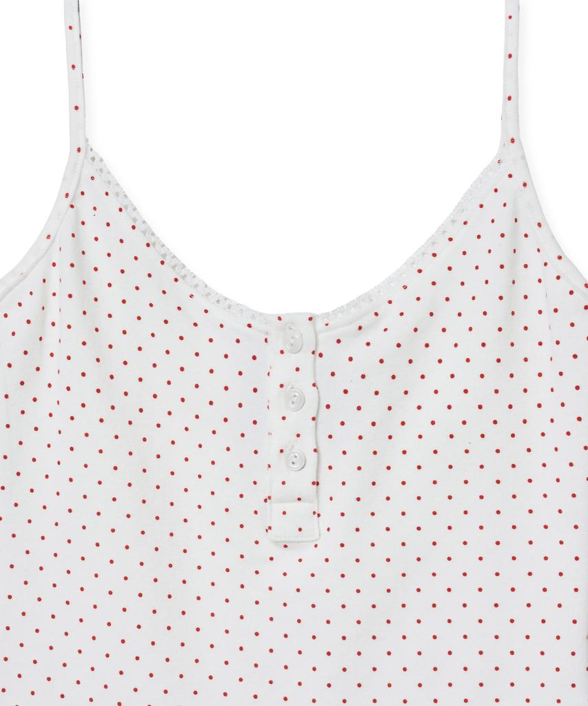 MIDNIGHT MOVE Dot Top (White)