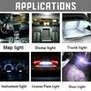 SMD LED Interior Lights 11PCS Light Bulb For VW Passat B7 White Indoor Light 12V