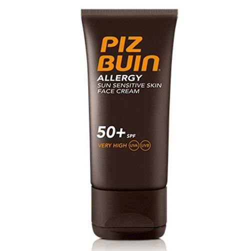 Crème Solaire - PIZ BUIN - Allergy Sun - SPF50+ - 50 Ml - Hypoallergénique