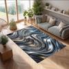 Juventus FC Printed Flannel Area Rug Non Slip Soft Polyester Floor Carpet Indoor Decor Mat for Bedroom Living Room Sofa