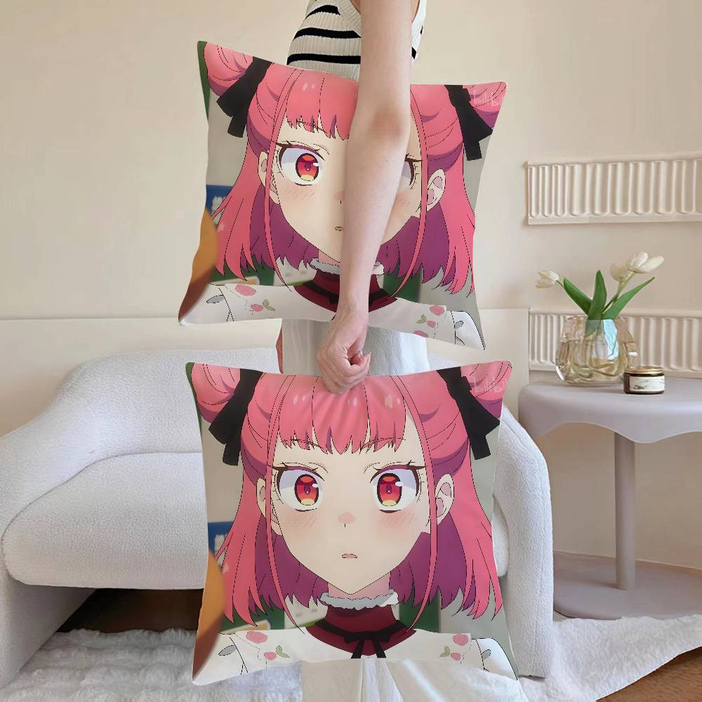 R-Rock is a Lady's Modesty Pillow Case Anti-dustmite Pillowcase Invisible zipper silky Sofa cushion cover