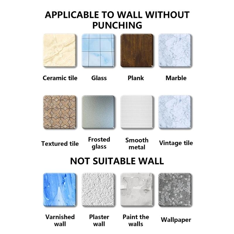 Stable Suction Cup Hook for Storage Not Drill Installation ABS Wall Hook Vacuum Suction Hook Simple Install for Home