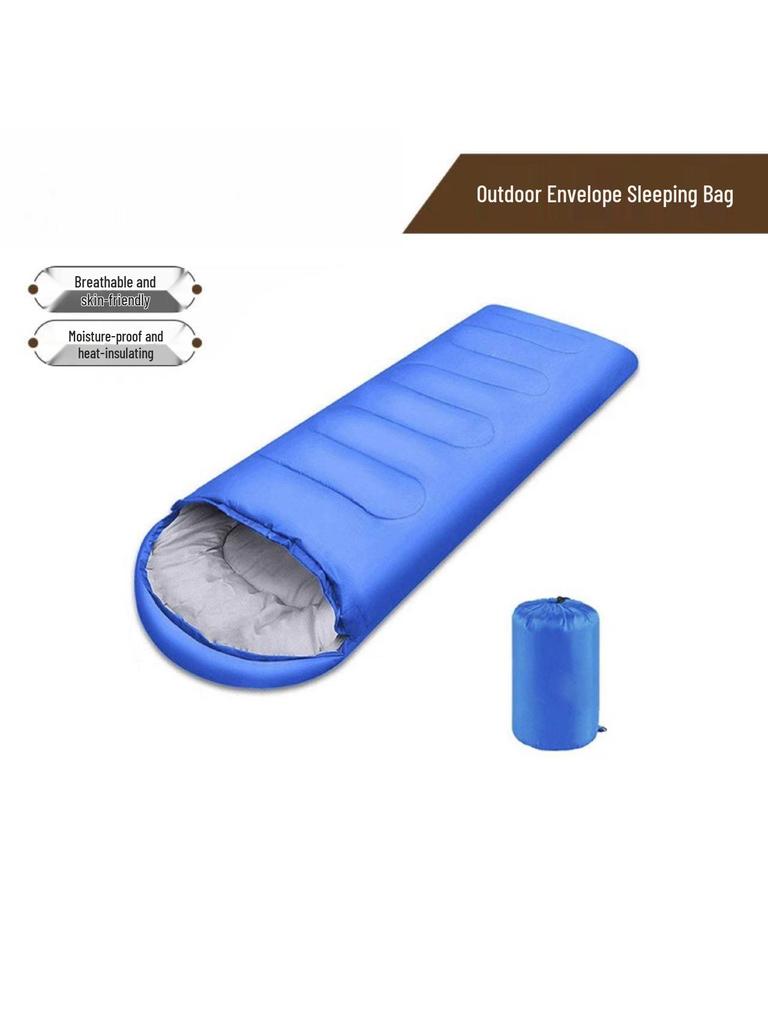 Zesílený Teplý Spací Pytel pro Dospělé na Venkovní Kempování Odolný proti Nečistotám