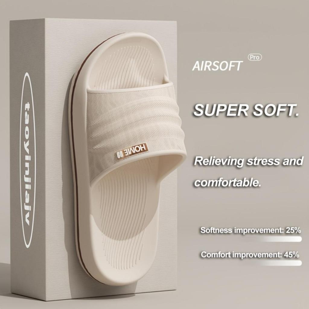 Damen Herren Hausschuhe Hausschuhe EVA Dicke Unterseite Anti-Rutsch Badezimmer Hausschuhe Anti-Geruch