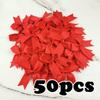 50pcs/bag 85*85mm Fresh Pink Ribbon Bows Small Size Satin Ribbon Bow Flower Craft Decoration Handwork DIY Party Decoration