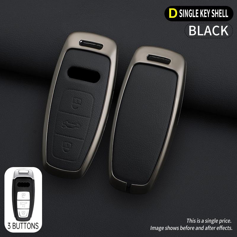 Car Key Case Holder Cover for Q3 Q5 Q8 Q7 Sline C5 C8 A4 B6 B7 B8 B9 TT 80 S6 A1A4 B8 A5 A6 A7 A8 D5 TT 8P 8L Accessories