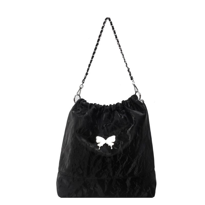 Bow Large Capacity Backpack Women's New Versatile Multi-purpose Shoulder Messenger Bag Going Out Travel Backpack