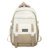 Schoolbag Stylish Simple Versatile Student School Bag Niche Design Light Leisure Travel Backpack Large Capacity Class Backpack