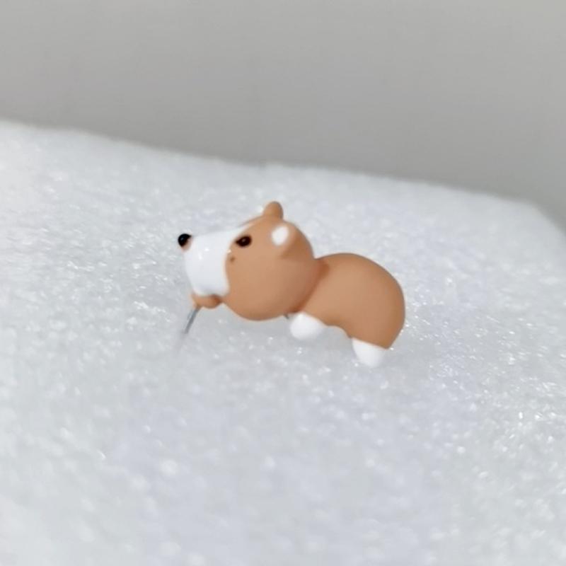 Cute Alloy Ear Studs Suitable for Women and Girls 3D Shark/Dinosaur/Whale Animal Cartoon Biting Ear Stud Earrings