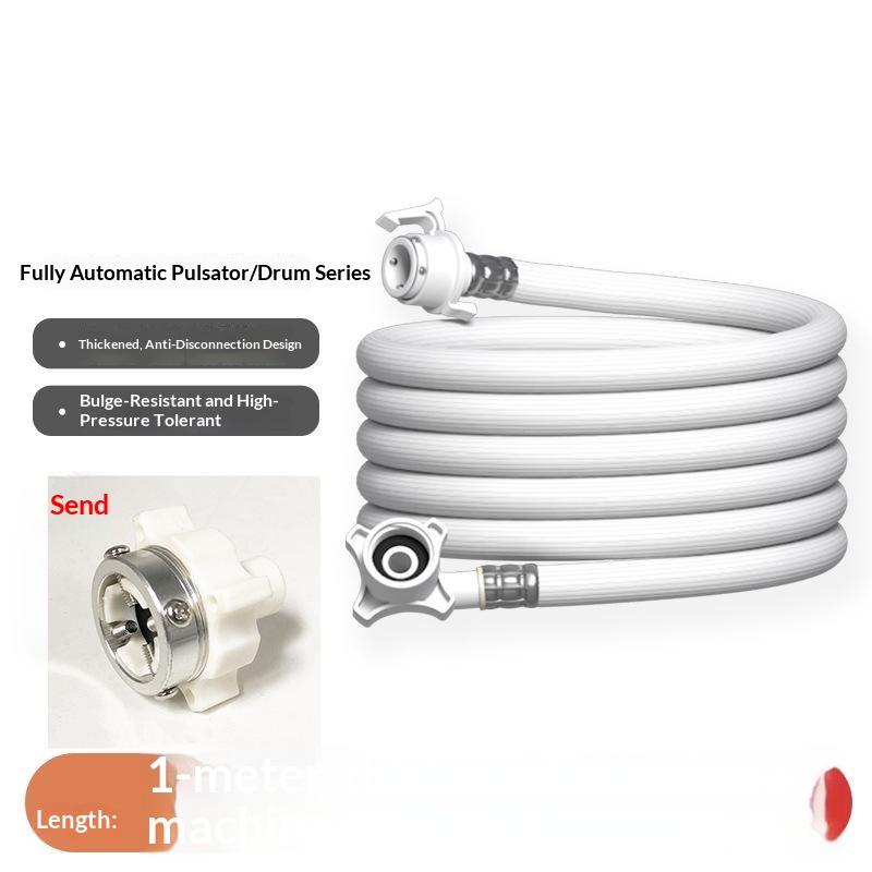 Extend The Inlet Pipe With A Longer Extension Pipe5M Automatic Washing Machine Water Inlet Pipe Optional Hose Extension Tub