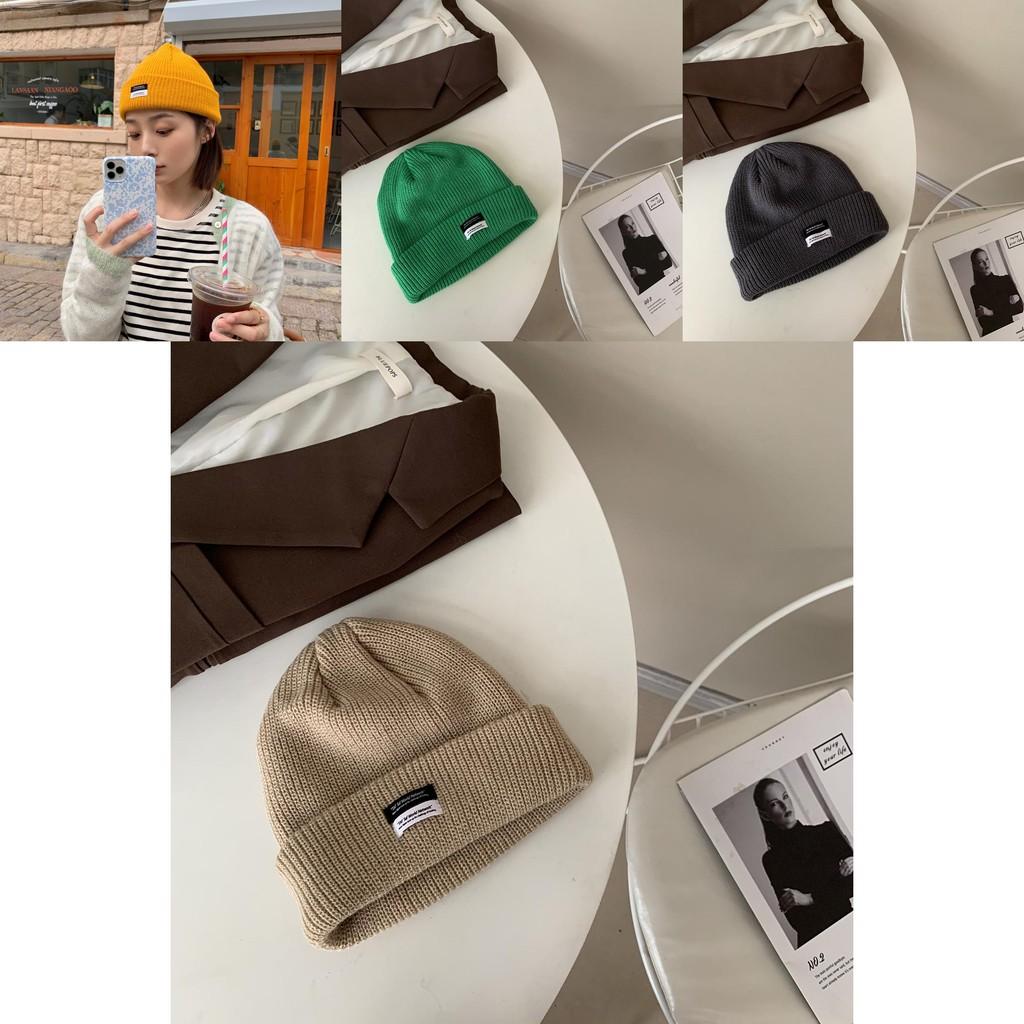 Cozy Korean Style Knit Hat For Women Perfect For Winter With Warm Cotton Fabric