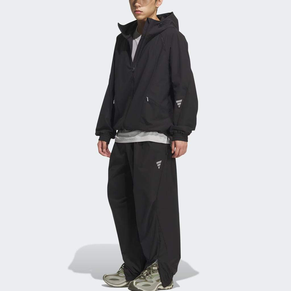 Adidas FOS Future Style Woven Loose Fit Hooded Zip-Up Sports Casual Long Sleeve Jacket Men jackets KC0150