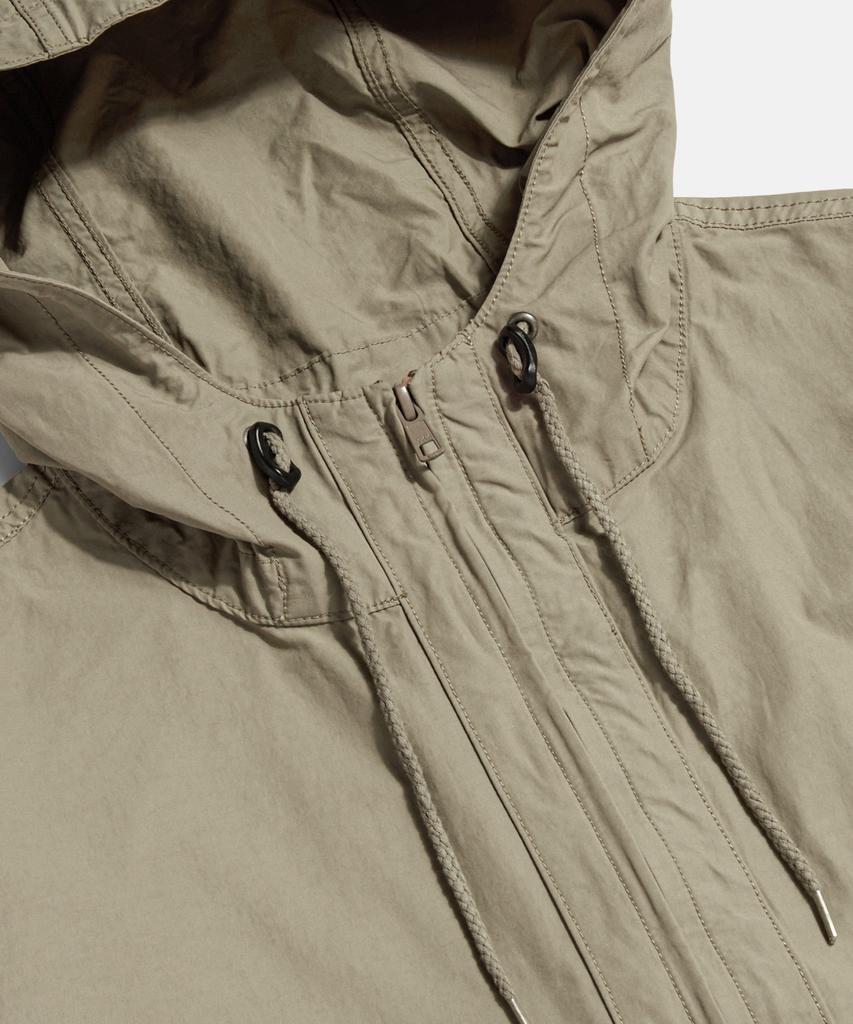 Espionage Traveler Hooded Jacket Dark Beige
