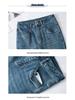 2025 High-Waisted Slimming Bootcut Jeans for Women - Elastic Flare Pants for Middle-Aged Moms, Spring & Autumn Collection
