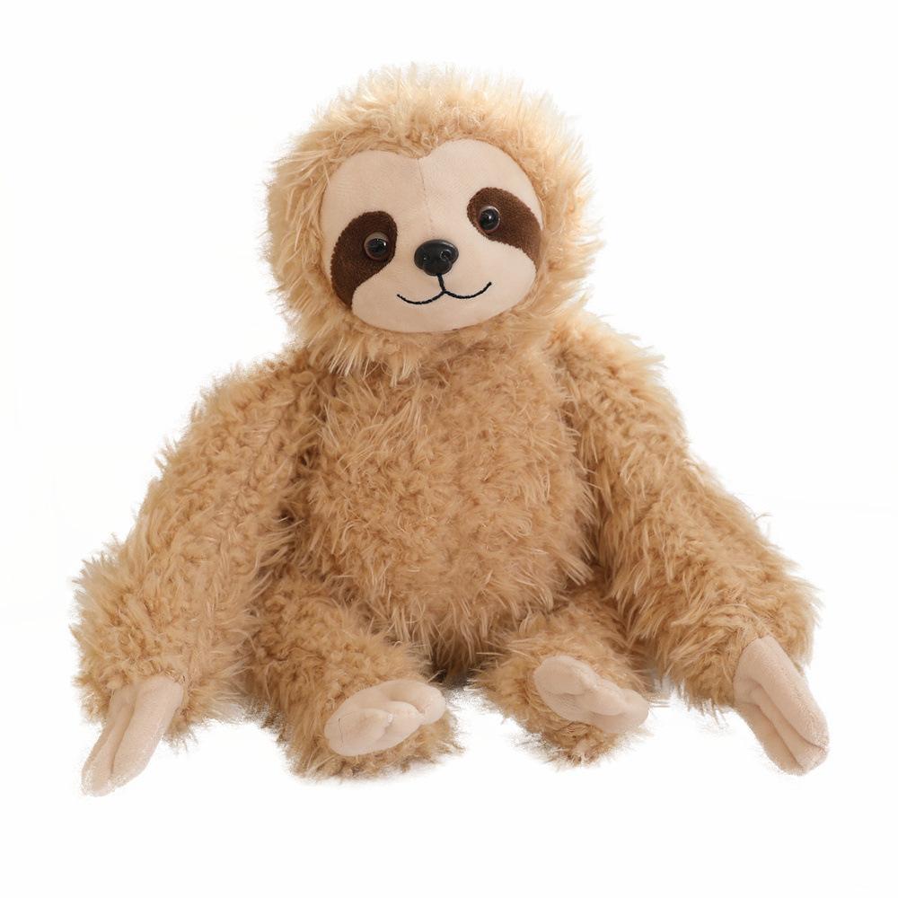 Simulated Sloth Doll Plush Toy Funny Ugly Sloth Lightning Doll Children's Zoo Souvenir