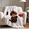 Cartoon M-Monchhichis-S Cute Blanket Warm Soft Suitable For Bedroom Sofa Bed Living Room Office Travel Camping Gifts