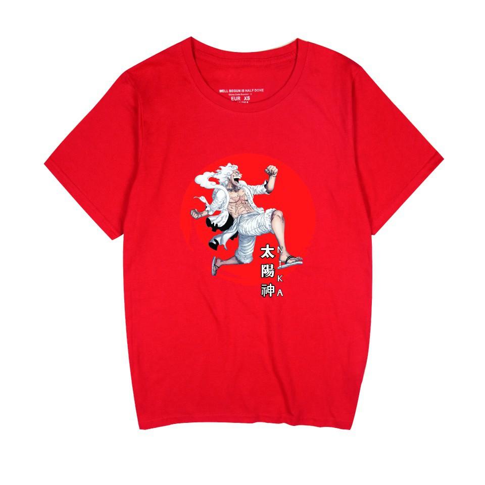 Summer Funny ONE PIECE Cartoon T Shirt Cool Women Men's Tshirt O Neck Casual Unisex Streetwear Tee